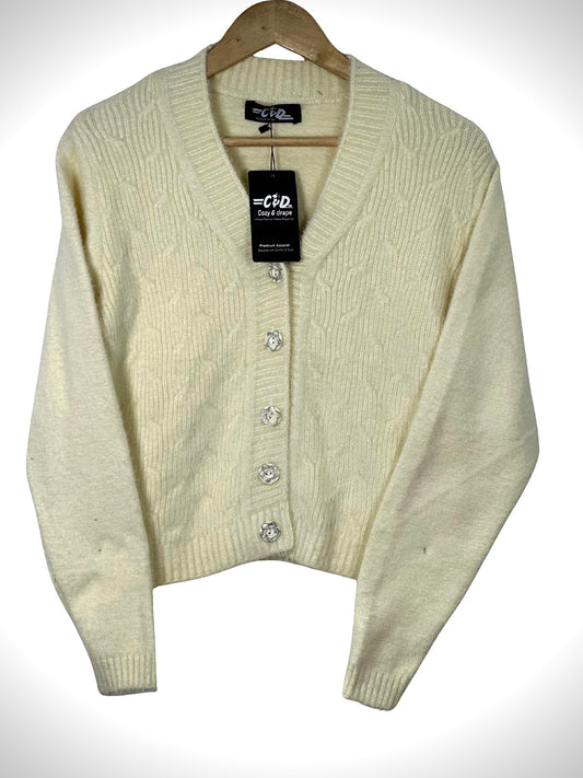 Extra Short Cardigan Sweater CD-XS-04