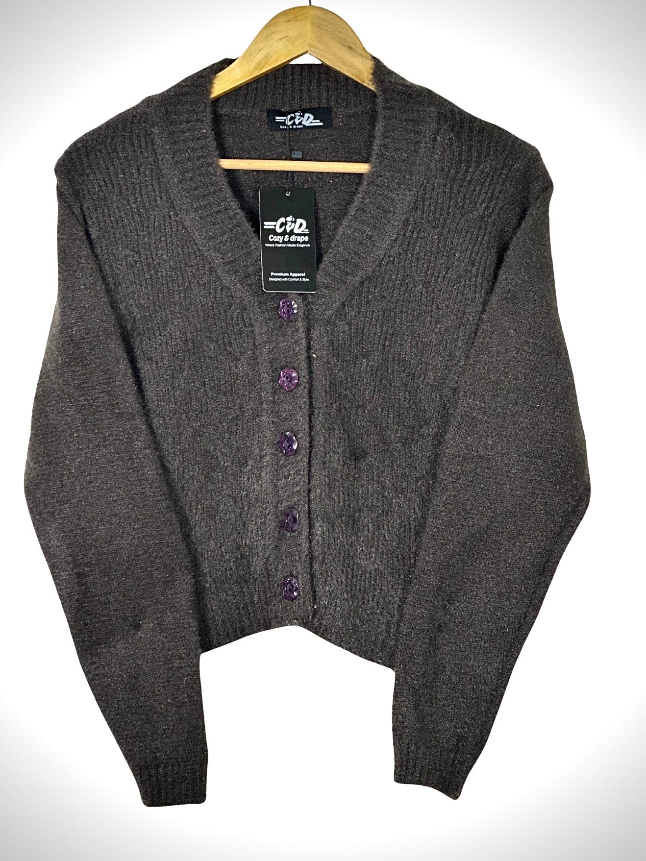 Extra Short Cardigan Sweater CD-XS-04