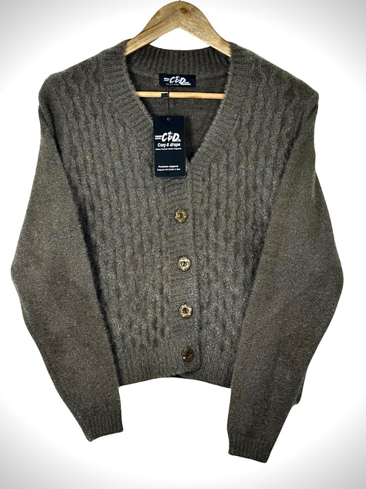 Extra Short Cardigan Sweater CD-XS-05