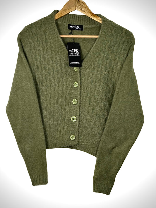 Extra Short Cardigan Sweater CD-XS-05