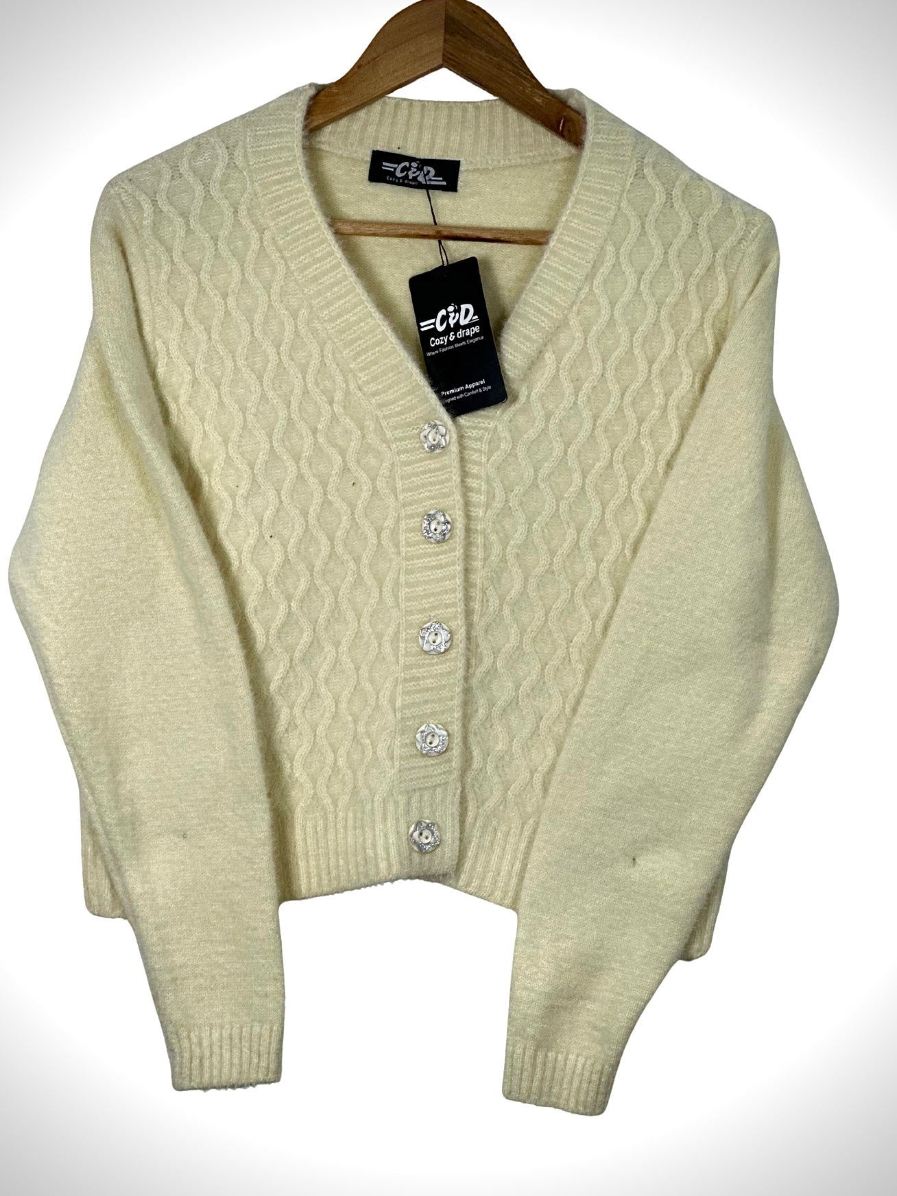 Extra Short Cardigan Sweater CD-XS-05