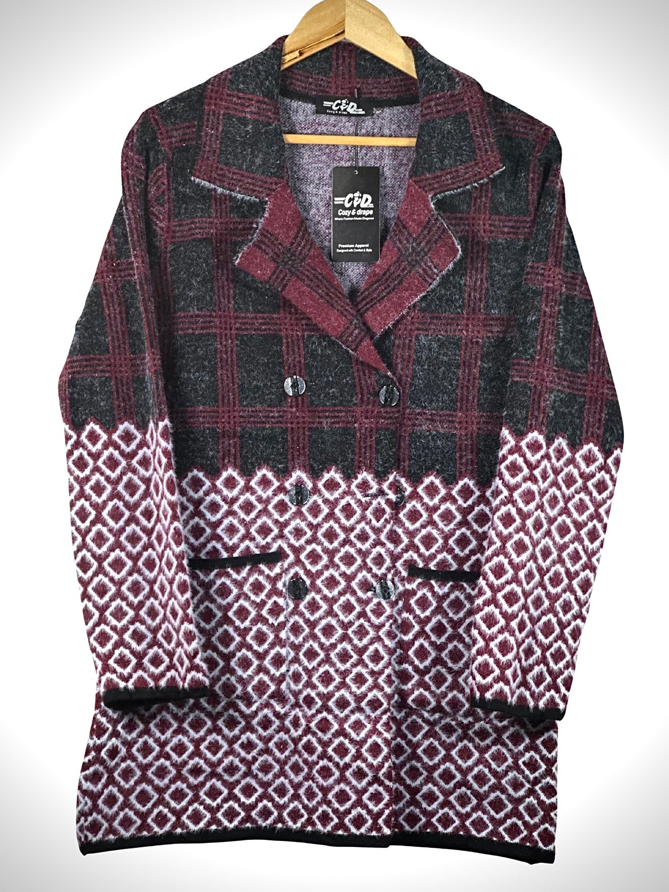 Long Cardigan Sweater Coat CD-LC-081