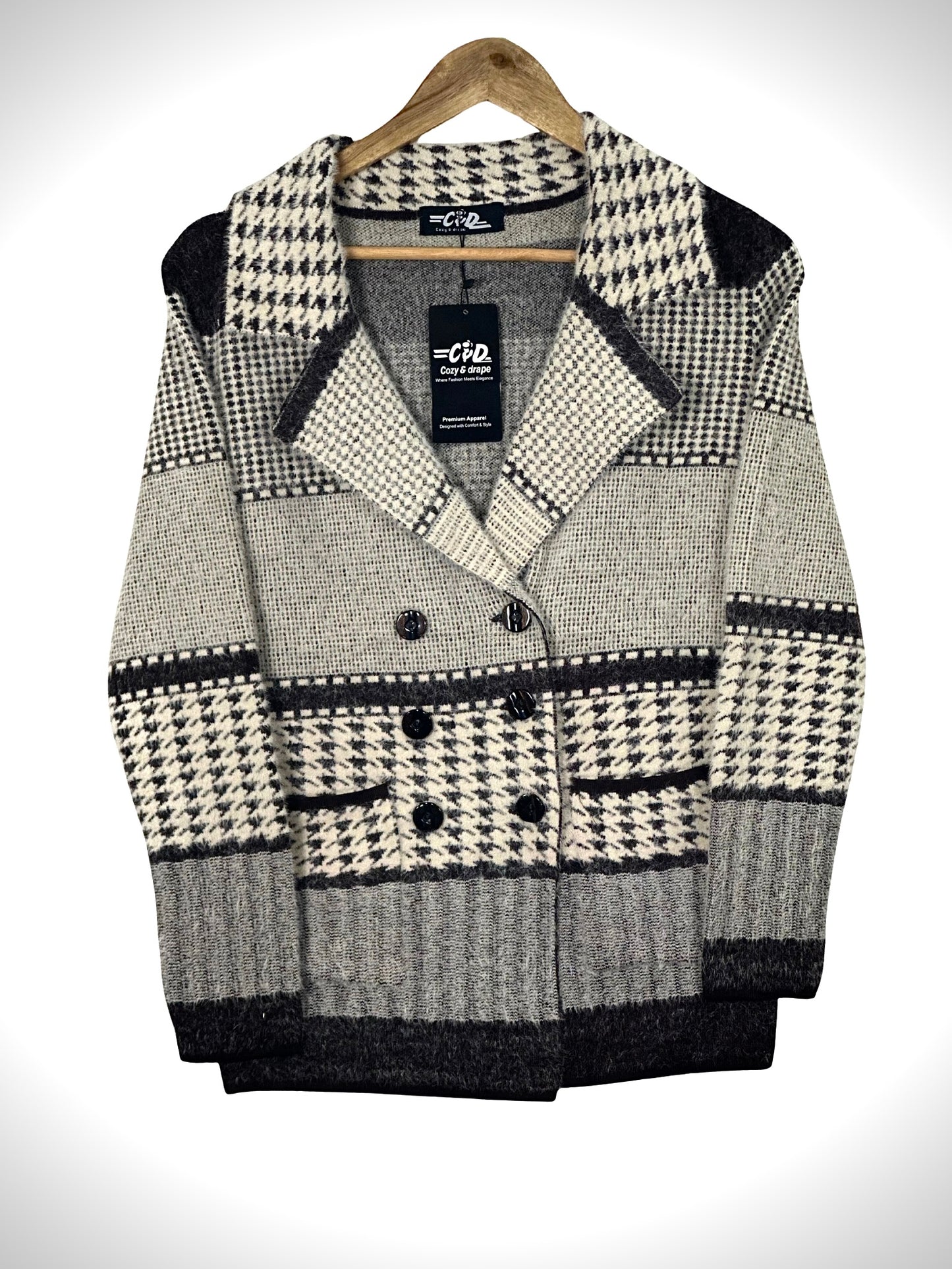 Short Cardigan Sweater Coat CD-SC-083