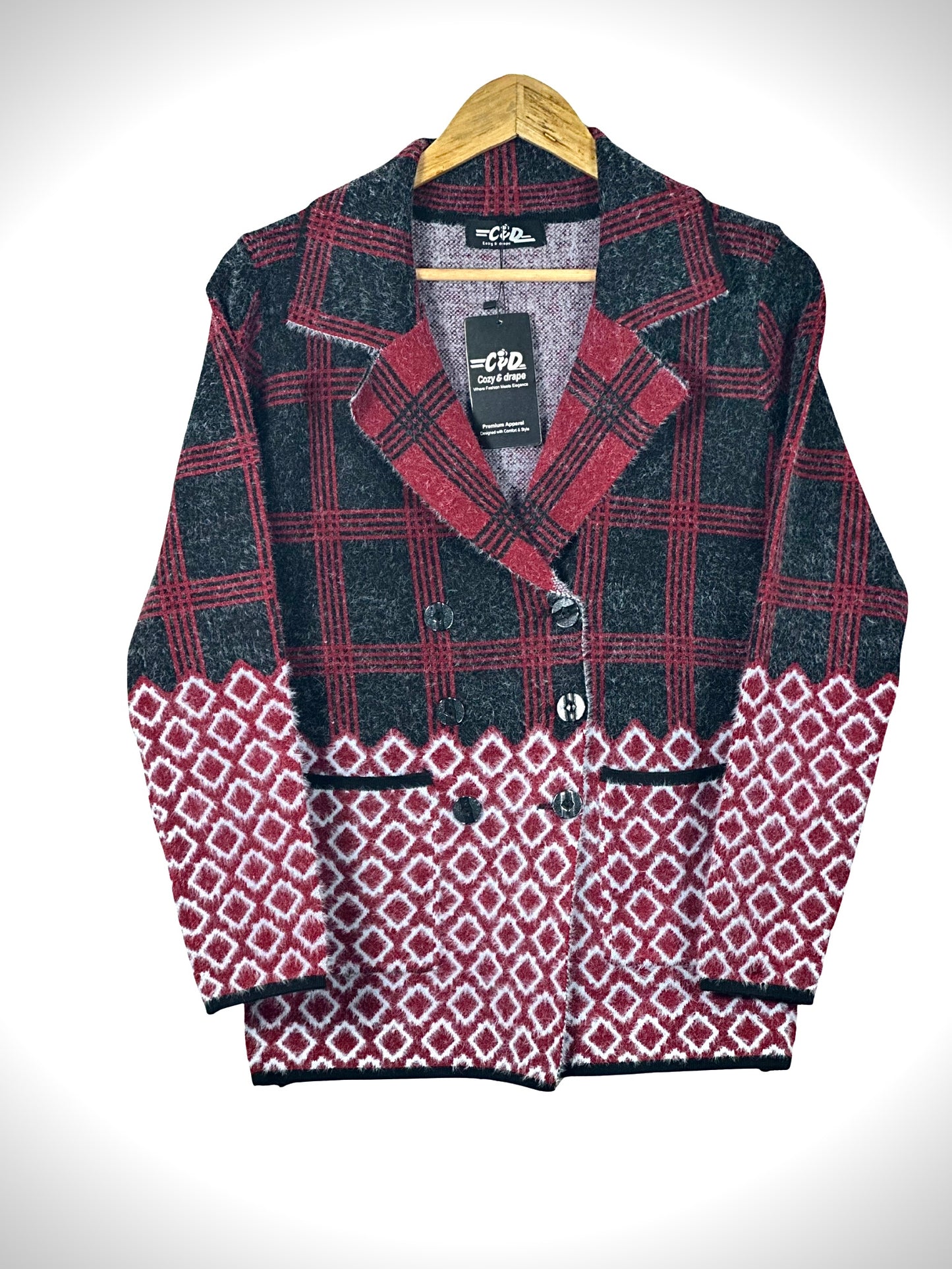 Short Cardigan Sweater Coat CD-SC-082