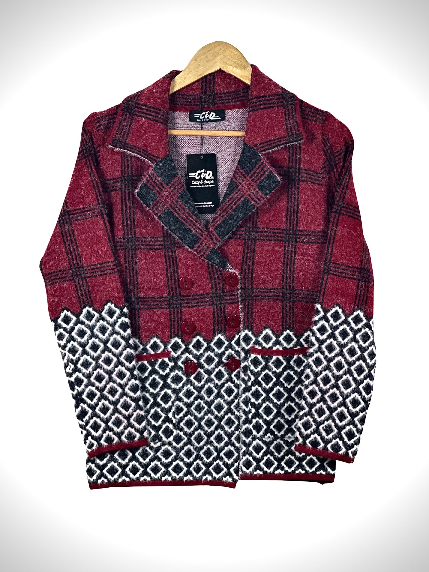 Short Cardigan Sweater Coat CD-SC-082