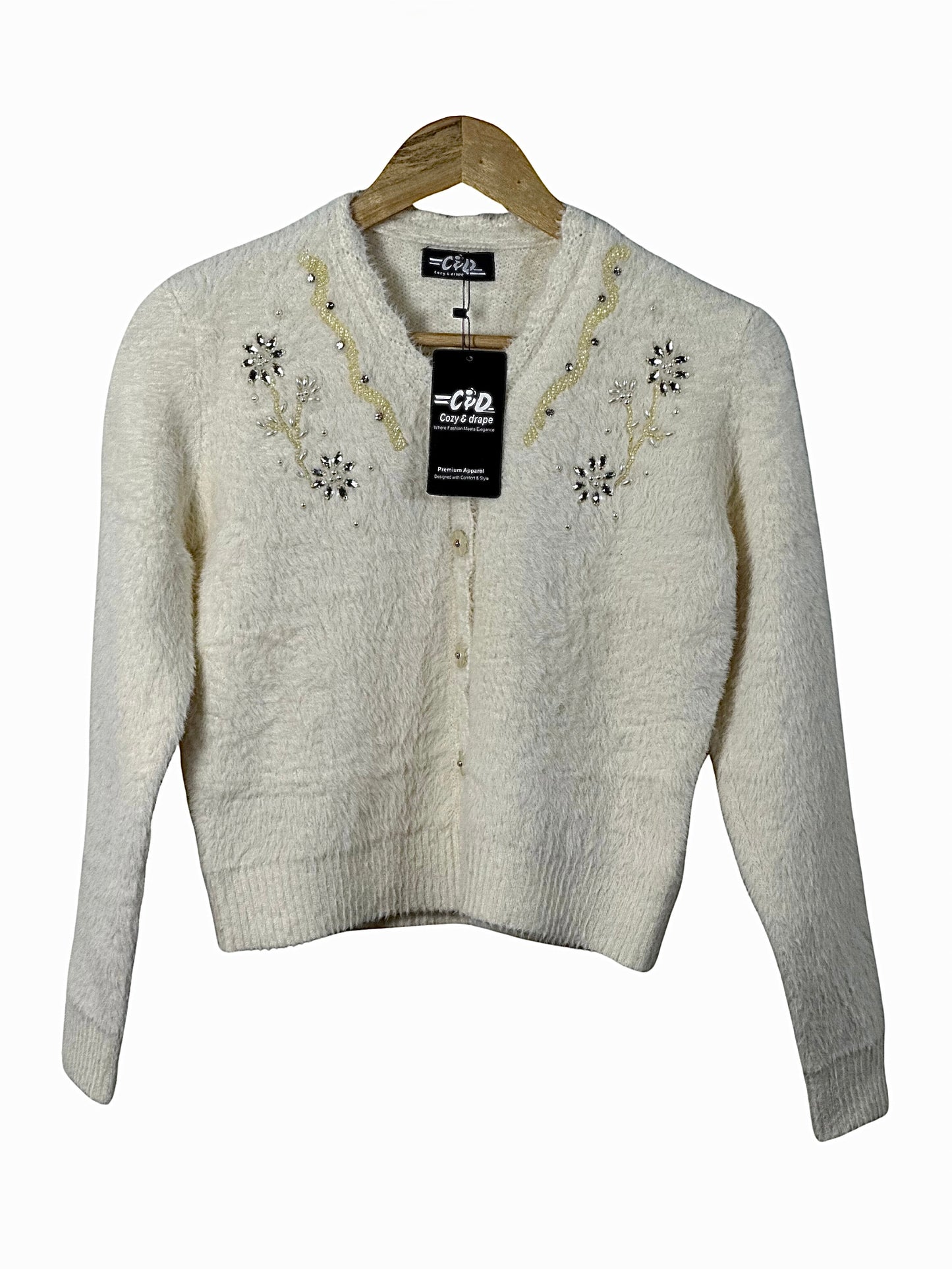 Extra Short Cardigan Sweater CD-XS-06