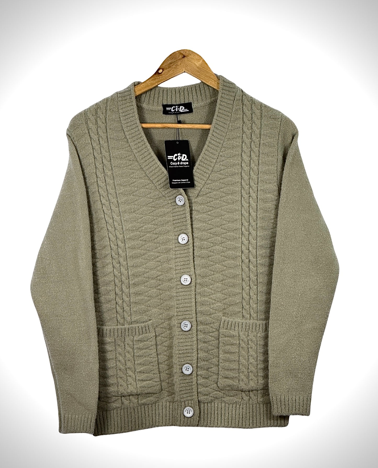 Short Full Sleeves Cardigan Sweater CD-S-013
