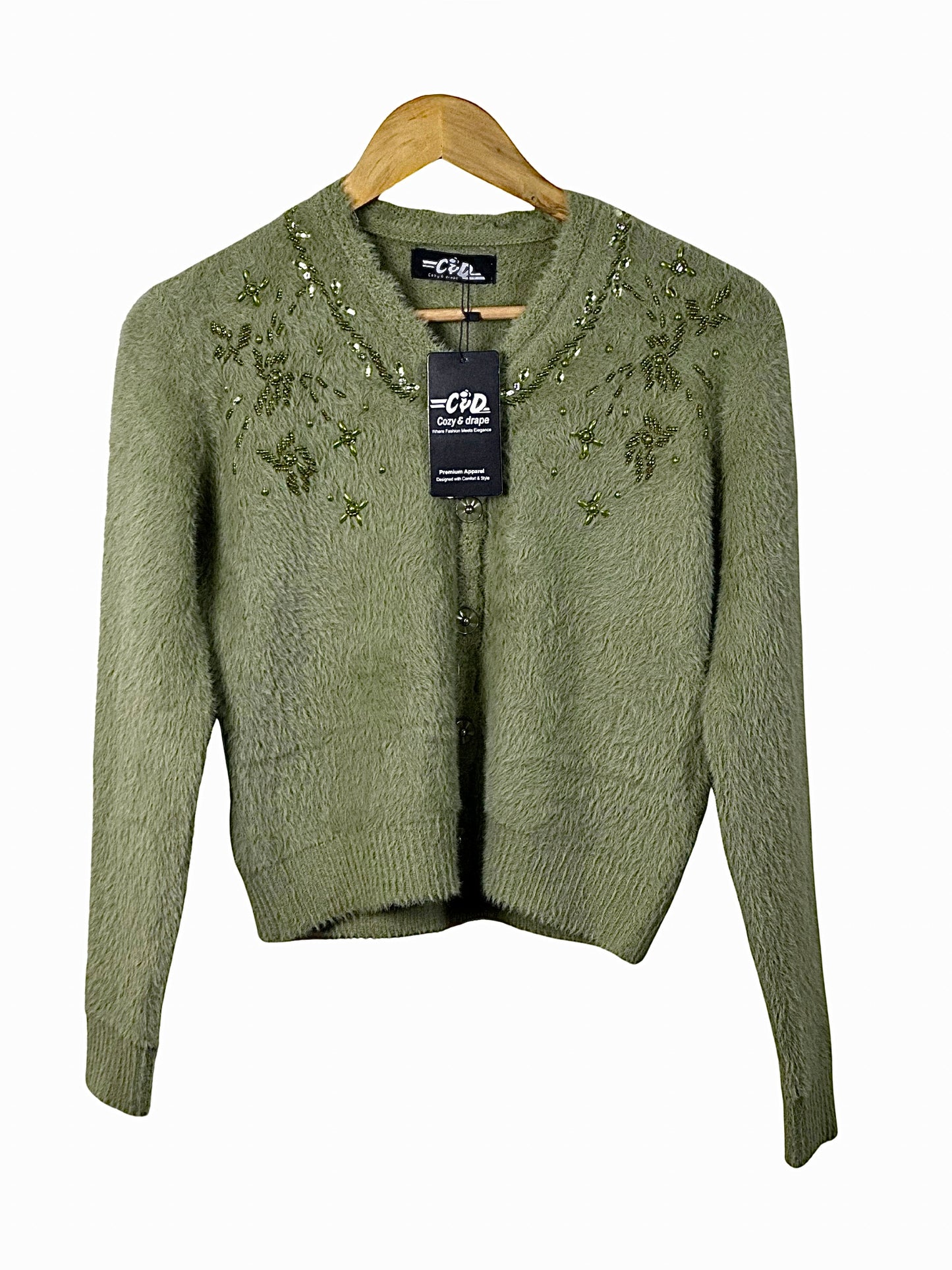 Extra Short Cardigan Sweater CD-XS-07