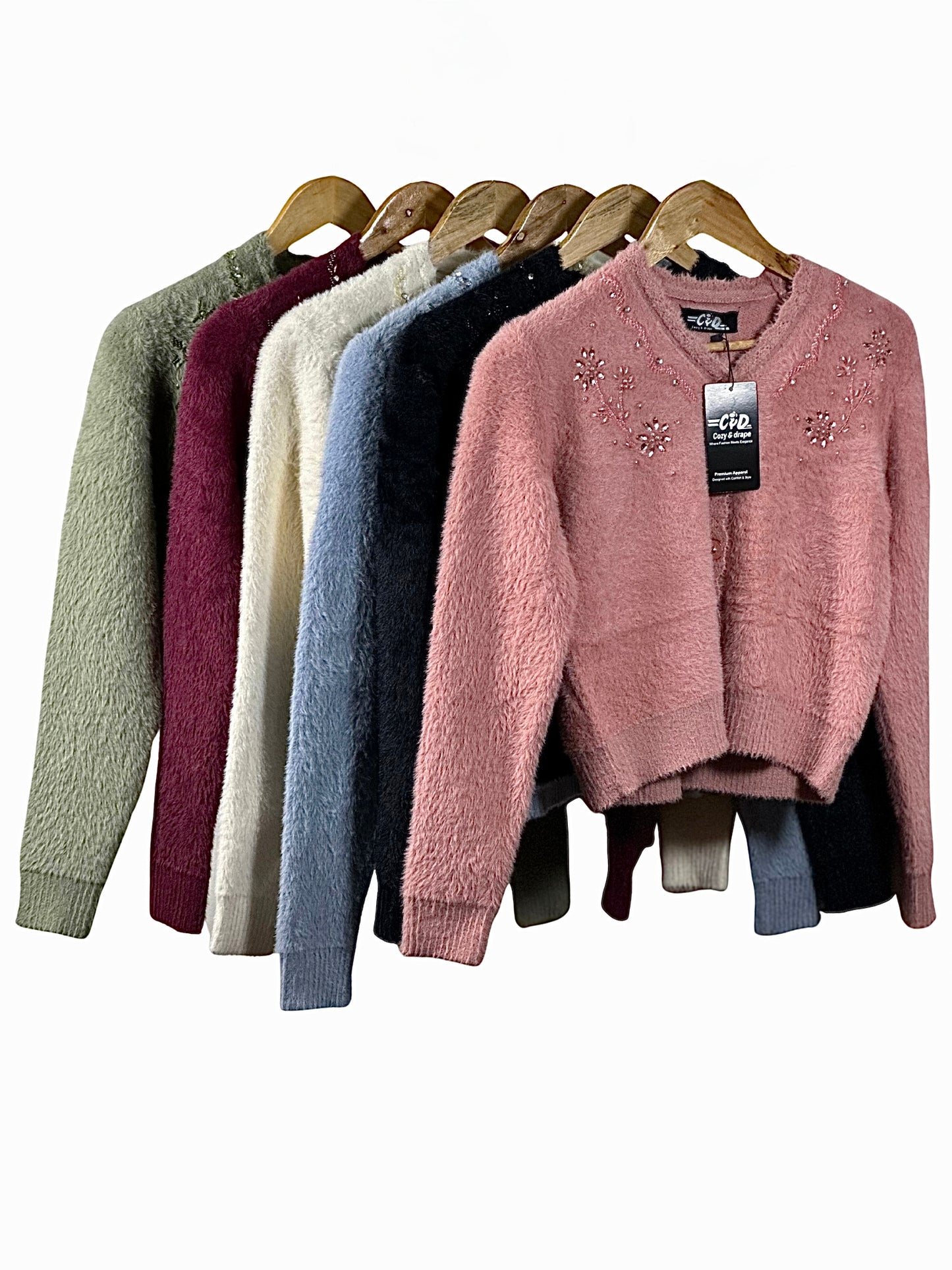Extra Short Cardigan Sweater CD-XS-07