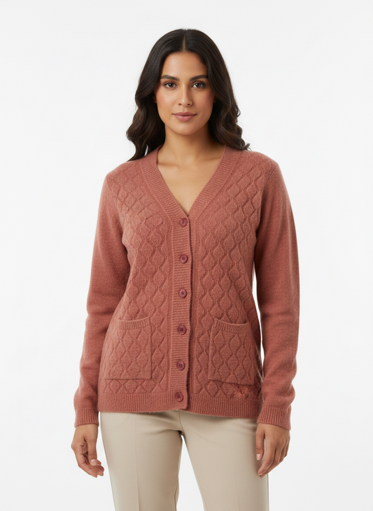 Cozy&Drape Button Down Knit Cardigan CD-S-014