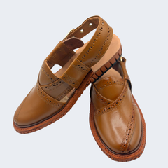 Kingra Design Premium Peshawari Chappal Mastered