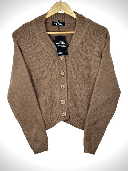 Extra Short Cardigan Sweater CD-XS-04