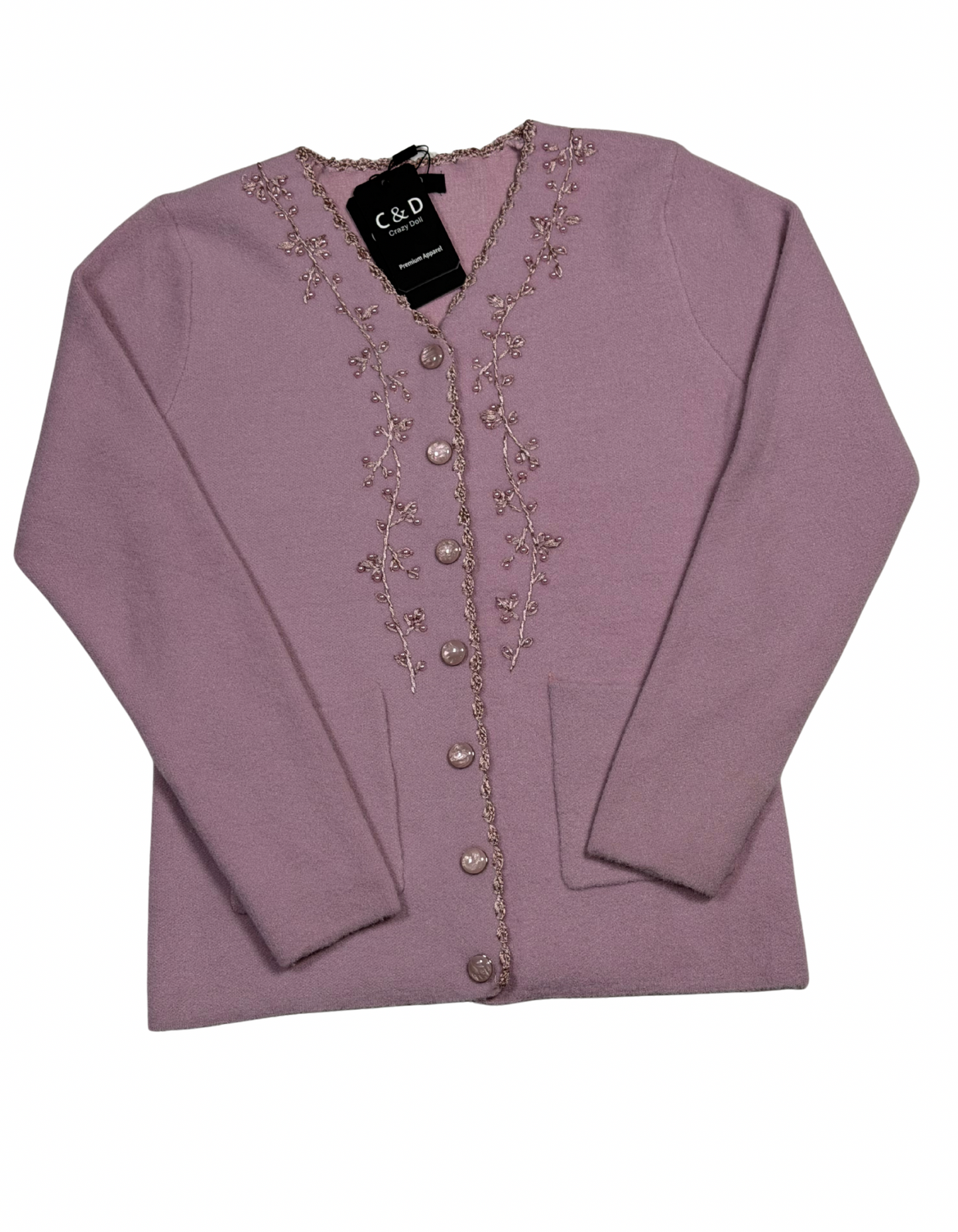 Regular Full Sleeves Cardigan Sweater CD-S-53