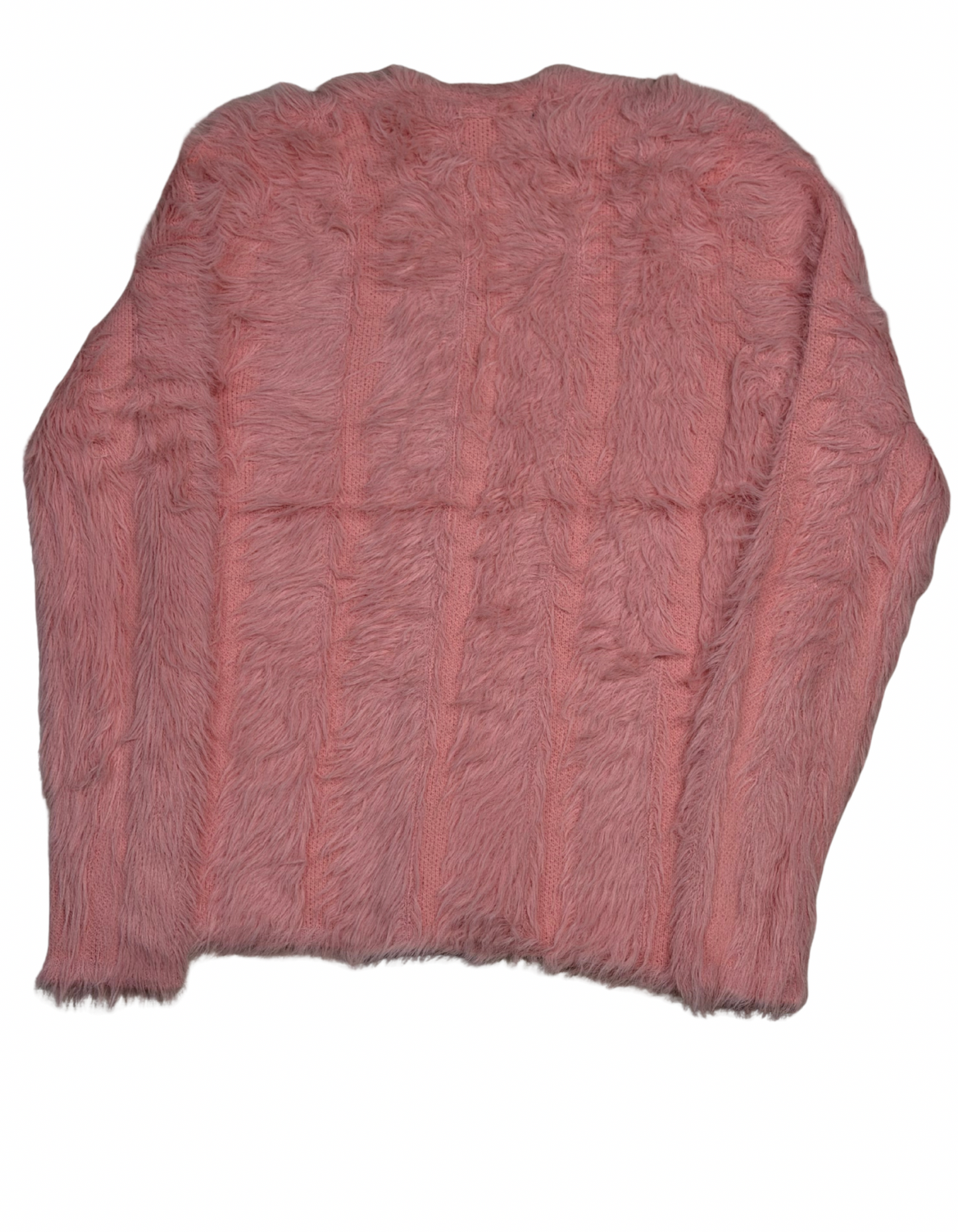 Regular Full Sleeves Fur Cardigan Sweater CD-S-17