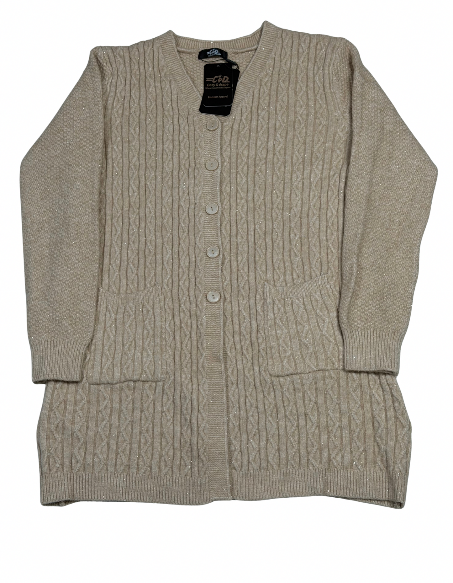 Smart Mama Long Full Sleeves Cardigan Sweater CD-SM-144