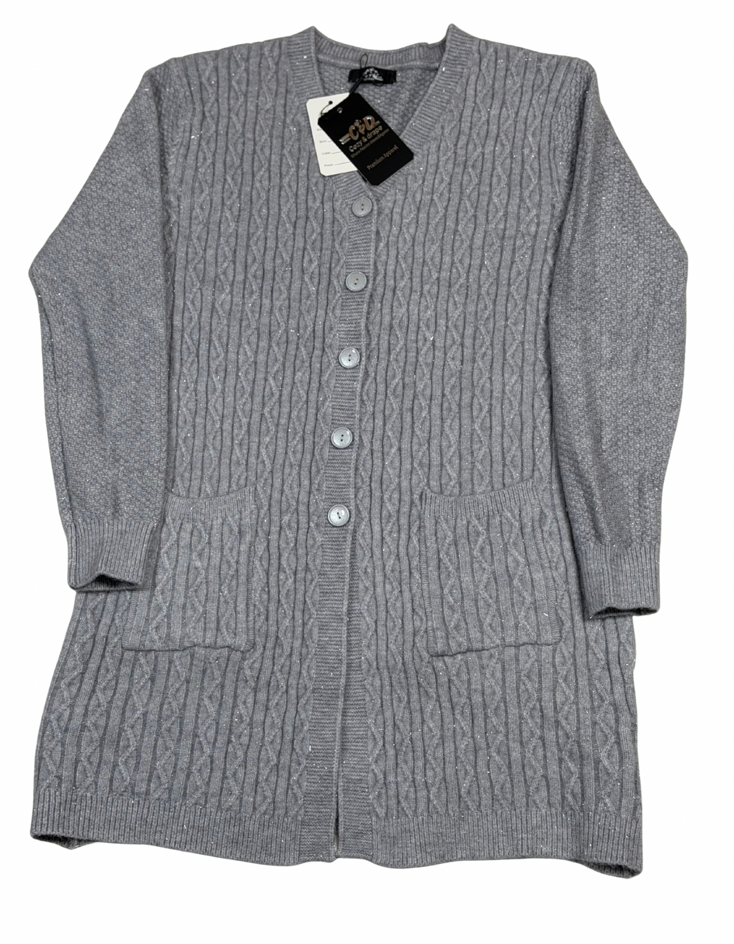 Smart Mama Long Full Sleeves Cardigan Sweater CD-SM-144