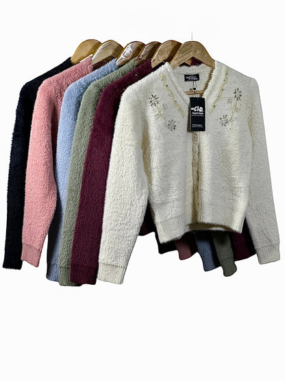 Extra Short Cardigan Sweater CD-XS-06