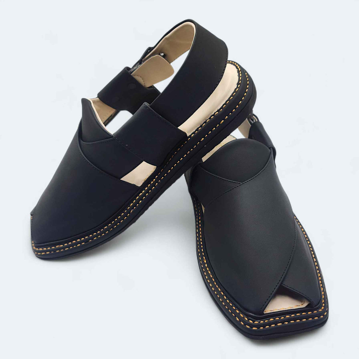 Premium Peshawari Triple Gear Black
